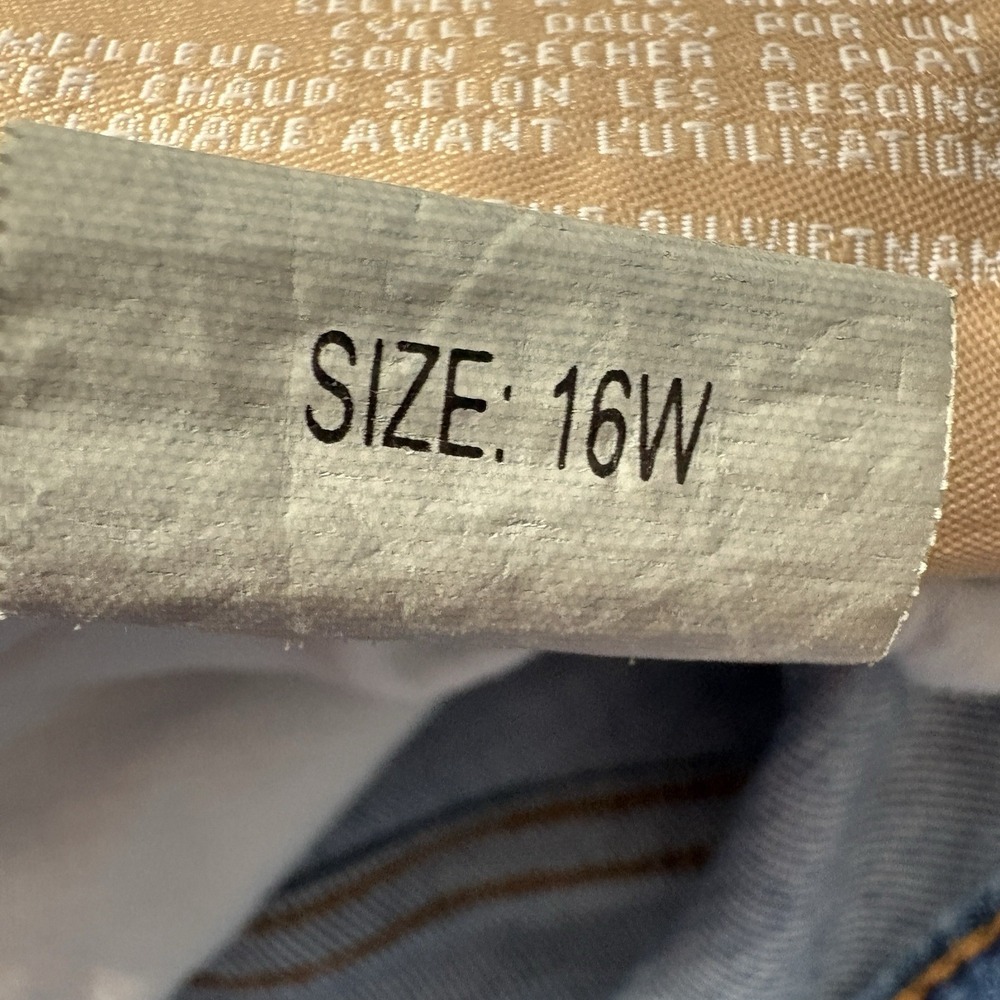 KUT from the Kloth‎ Naomi Girlfriend Jeans Plus Size 16W Stretch Straight Leg - Picture 10 of 11
